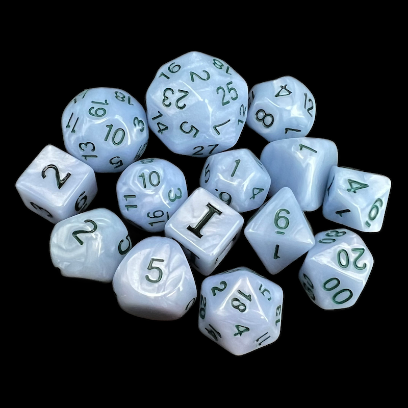 Impact Unleashed Arcana Misty Step Dungeon Crawl Classics DCC 14 Dice Set