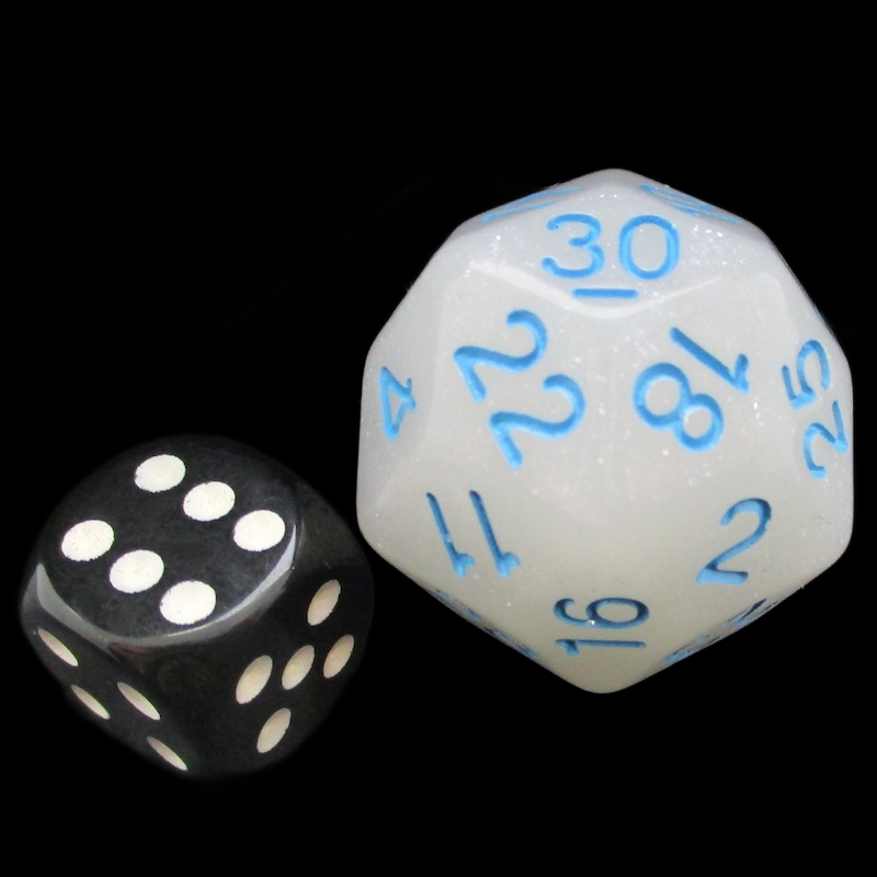 Impact Unleashed Arcana Ray Of Frost With Blue D30 Dice