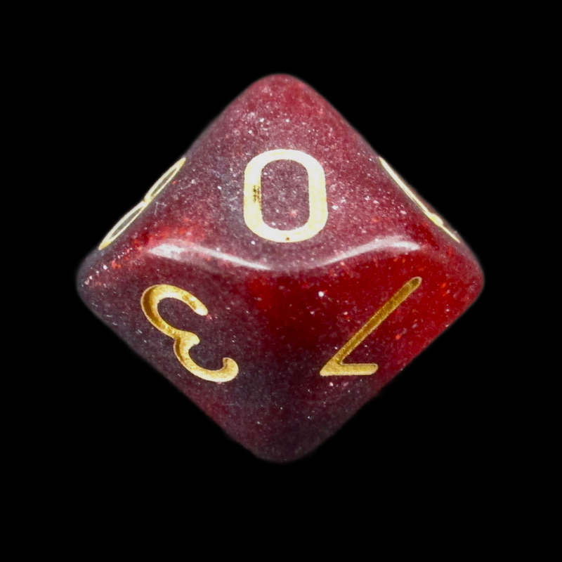 Impact Unleashed Arcana Scorching Ray D10 Dice