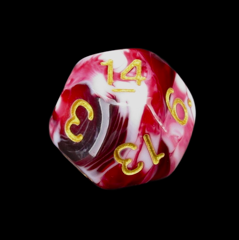 Impact Unleashed Arcana Vampiric Touch D14 Dice