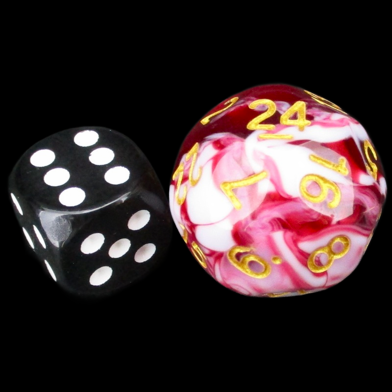 Impact Unleashed Arcana Vampiric Touch D24 Dice