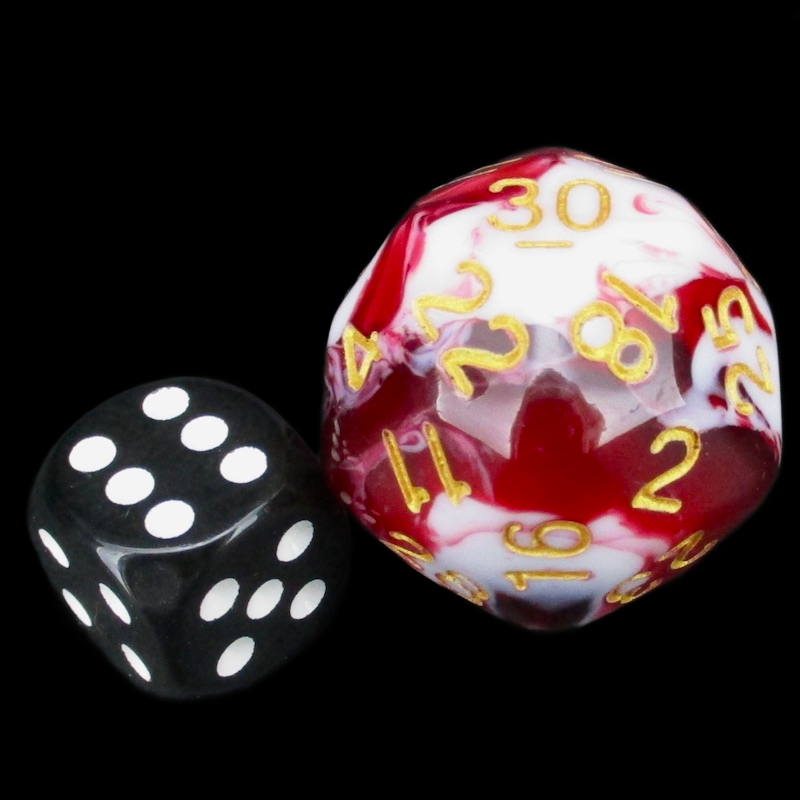 Impact Unleashed Arcana Vampiric Touch D30 Dice