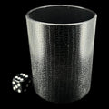 Koplow Black Plastic Round Dice Cup 85mm High