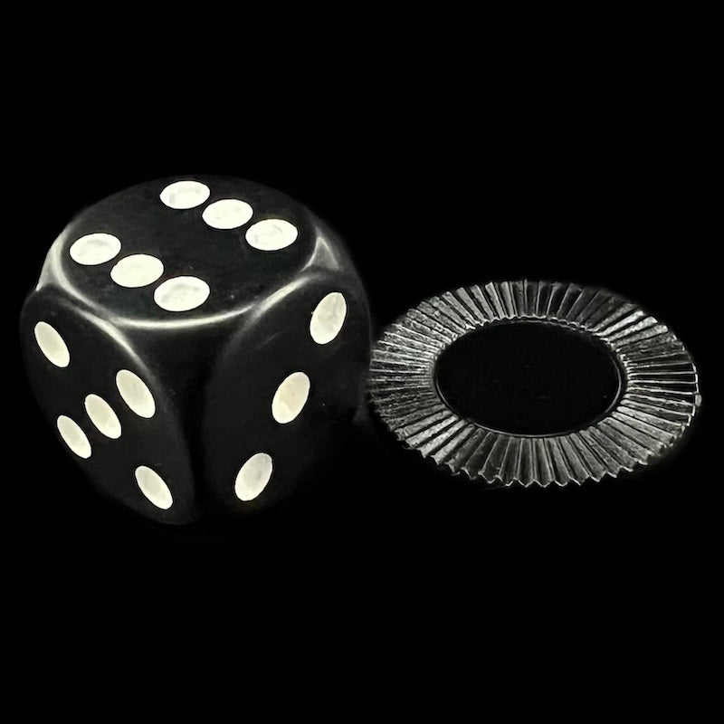 Koplow Casino Stacking Poker Chips Black x 50