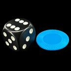 Koplow Casino Stacking Poker Chips Blue x 50