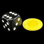 Koplow Casino Stacking Poker Chips Yellow x 50