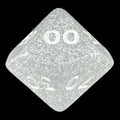 Koplow Glitter Clear Percentile Dice