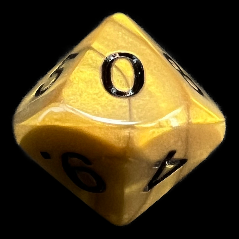 Koplow Olympic Gold D10 Dice