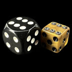 Koplow Olympic Gold Square Cornered 36 x D6 Dice Set