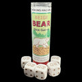 Koplow Opaque 5 x D6 Animal Dice Game - Bear Beige