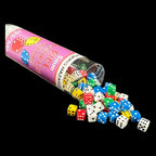 Koplow Opaque Assorted MINI 5mm 200 x D6 Dice Set