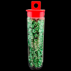 Koplow Opaque Green & White MINI 5mm 200 x D6 Spot Dice Set