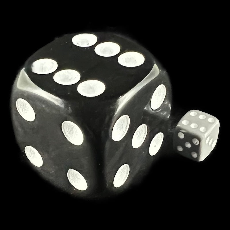 Koplow Opaque Grey MINI 5mm D6 Dice