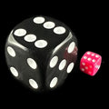 Koplow Opaque Pink MINI 5mm D6 Dice