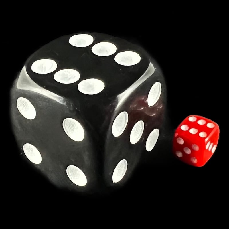 Koplow Opaque Red MINI 5mm D6 Dice
