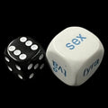 Koplow Opaque White Language - Swedish Number JUMBO 20mm D6 Dice - DISCONTINUED