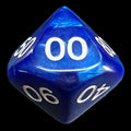 Koplow Pearl Navy Percentile Dice