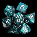 Koplow Pearl Emerald 7 Dice Polyset