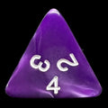 Koplow Pearl Purple D4 Dice