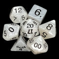 Koplow Pearl White 7 Dice Polyset