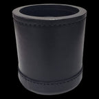 Koplow Premium Quality Black Leather Dice Cup 3.75" Diameter