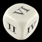 Koplow Roman Numeral 1-6 D6 Dice