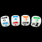 Koplow 6 x D6 Dice Game - Steam Trains