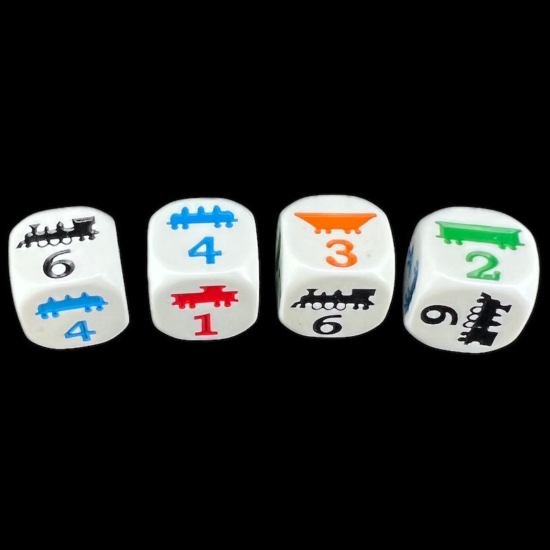 Koplow 6 x D6 Dice Game - Steam Trains