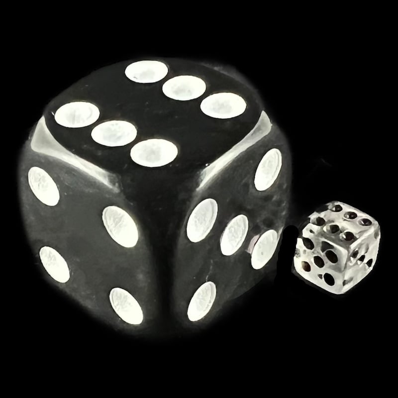 Koplow Transparent Clear MINI 5mm D6 Dice