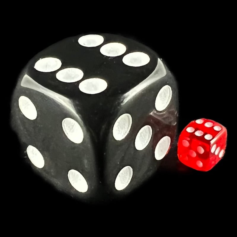 Koplow Transparent Red MINI 5mm D6 Dice