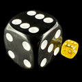 Koplow Transparent Yellow MINI 5mm D6 Dice
