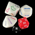 Koplow Where are you? Multi Sided Dice Set D8 D12 D14 D24