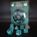 Dice Tomes Ooze Bane 7 Dice Polyset + Coin