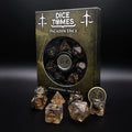 Dice Tomes Paladin 7 Dice Polyset + Coin