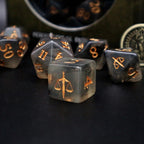 Dice Tomes Paladin 7 Dice Polyset + Coin
