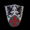 PillowFight Warriors - Soft Play - Medieval Fleur Shield