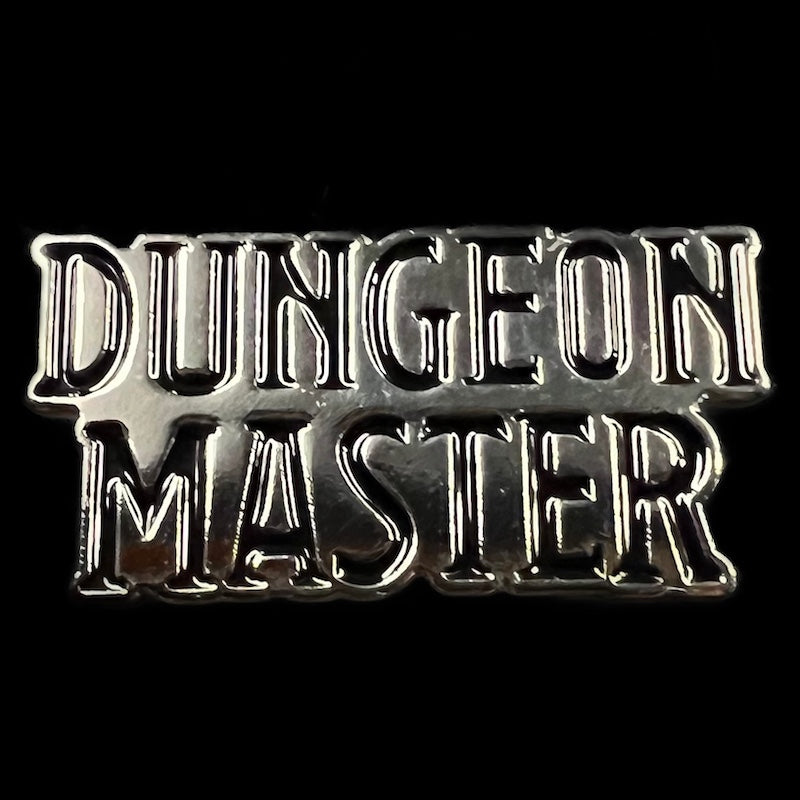 Gaming Pin Badge Dungeon Master