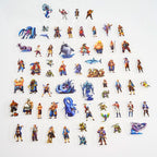 ArcKnight Flat Plastic Miniatures - Pirates - 62 Minis