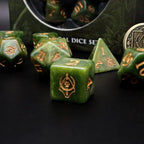 Dice Tomes Ranger 7 Dice Polyset + Coin