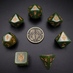 Dice Tomes Ranger 7 Dice Polyset + Coin