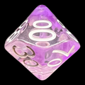 Role 4 Initiative Diffusion Amethyst Percentile Dice
