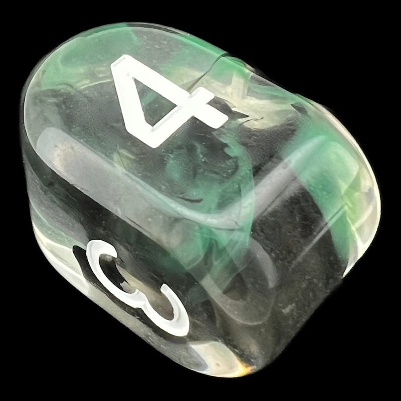 Role 4 Initiative Diffusion Dark Forest Arch D4 Dice