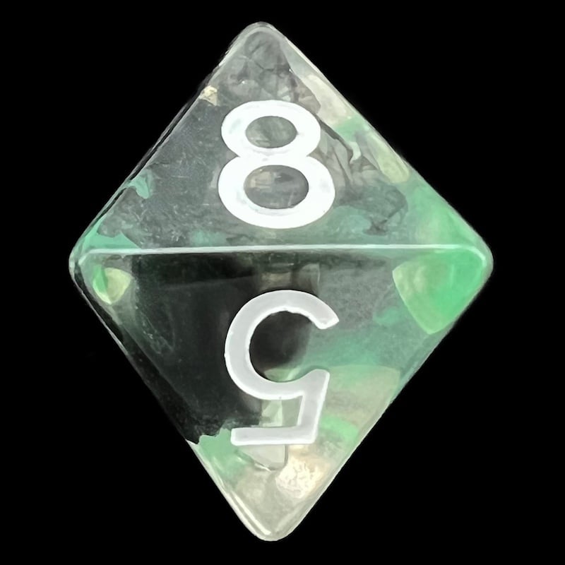 Role 4 Initiative Diffusion Dark Forest D8 Dice