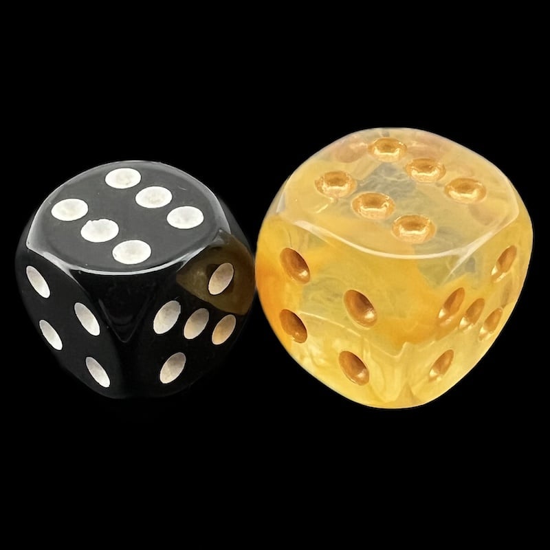 Role 4 Initiative Diffusion El Dorado 18mm D6 Spot Dice