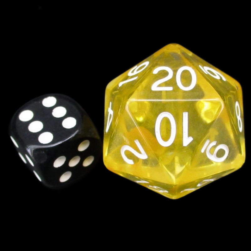 Role 4 Initiative Diffusion El Dorado JUMBO XL Balanced D20 Dice