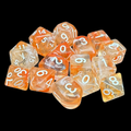Role 4 Initiative Diffusion Koi Pond 15 Dice Polyset with Arch D4s