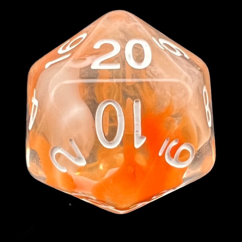 Role 4 Initiative Diffusion Koi Pond D20 Dice