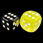 HALF PRICE CLEARANCE Role 4 Initiative Diffusion Ochre 18mm 12 x D6 Dice Set