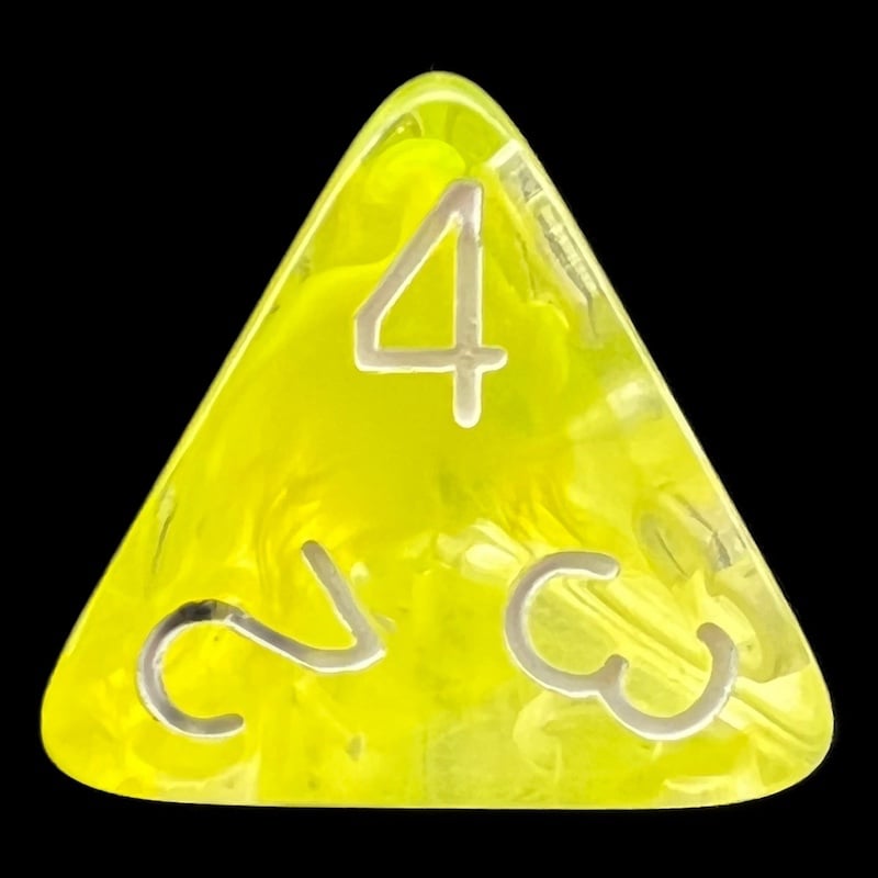 HALF PRICE CLEARANCE Role 4 Initiative Diffusion Ochre D4 Dice