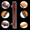 TDSO Faux Leather Dice Roll & Play-Mat - Brown